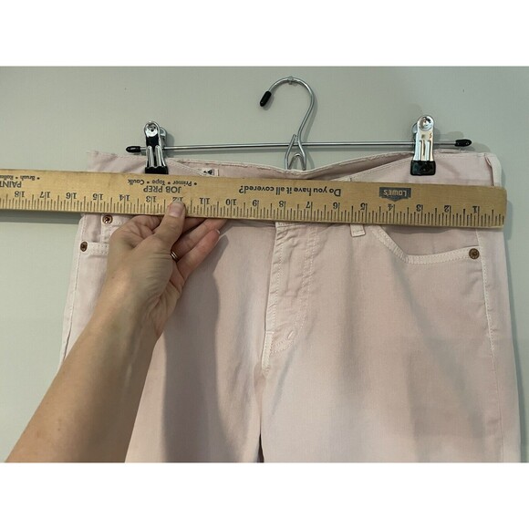 Red Engine Women's Light Pink Cropped Jeans - Picture 5 of 12